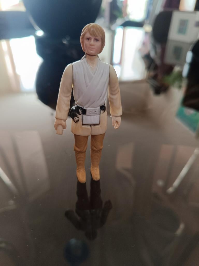 Luke Skywalker, fermier, cheveux bruns olive, 1977, Hong Kon, Collections, Enlèvement ou Envoi, Utilisé
