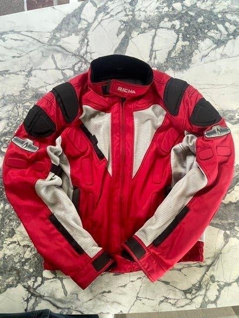 Richa zomer motorvest - Rood - Large, Motoren, Jas | textiel, Dames, RICHA, Ophalen of Verzenden