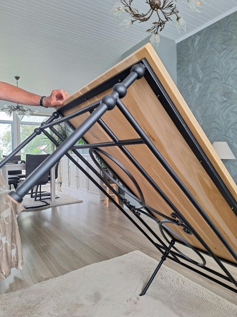 Salontafel, Huis en Inrichting, Ophalen, Zo goed als nieuw, Eikenhout, Rechthoekig