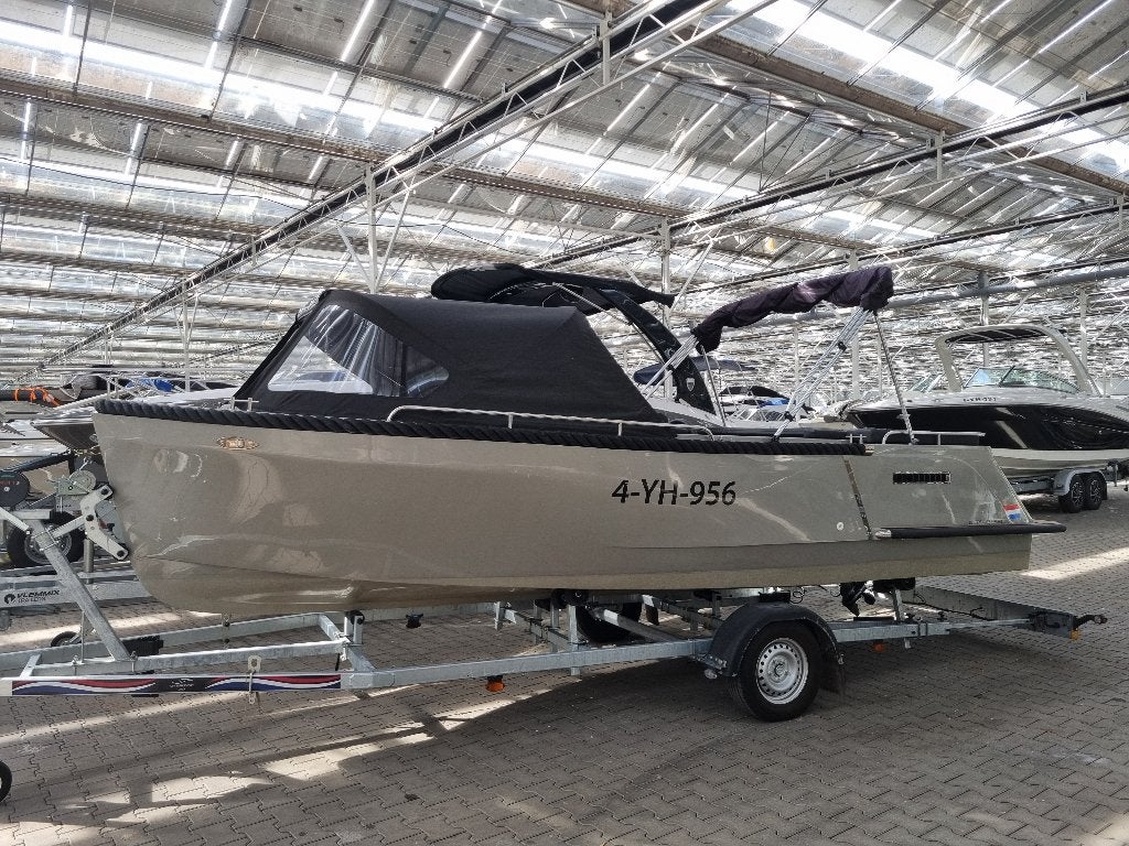 Kruger Tosca 635 van het jaar 2024 Tohatsu 50 PK, Watersport en Boten, Overige typen, Buiskap, 2 m, 50 pk