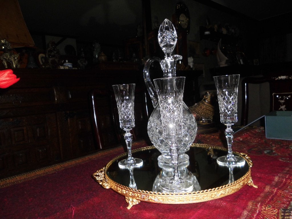 Bohemian crysal, Ophalen