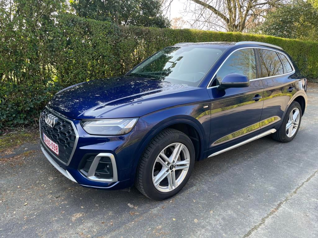 Audi Q5 40 TDi (2014) PS Quattro/Sline/Piano, Automaat, 4x4, Q5, Blauw