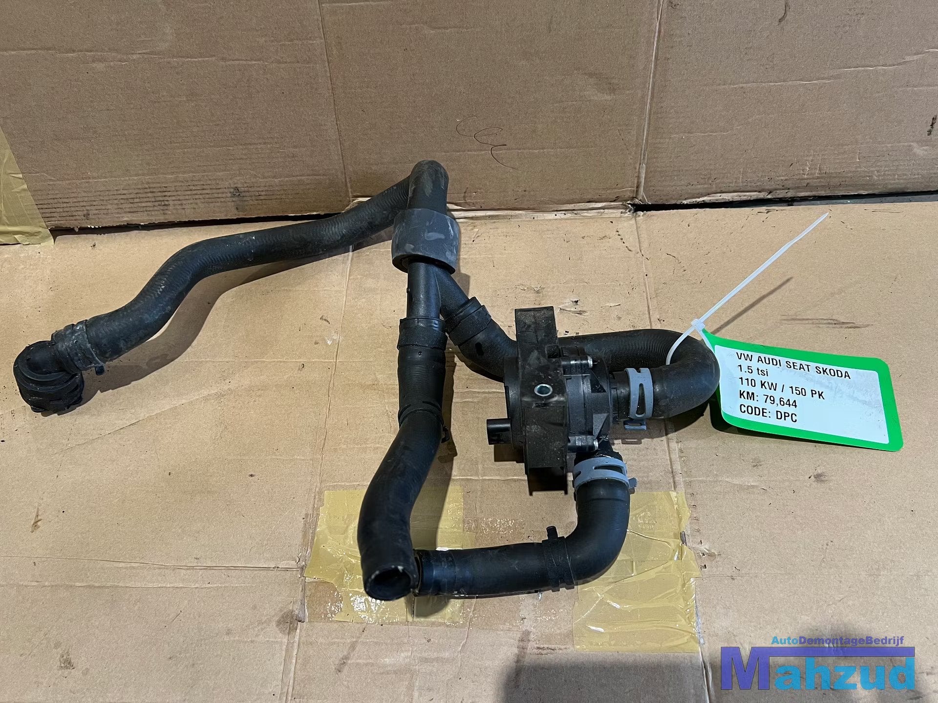 VW 1.5 TSI DPC Extra waterpomp met slang 5Q0965567, Gebruikt, Volkswagen, Volkswagen AG, Vw@volkswagen.de