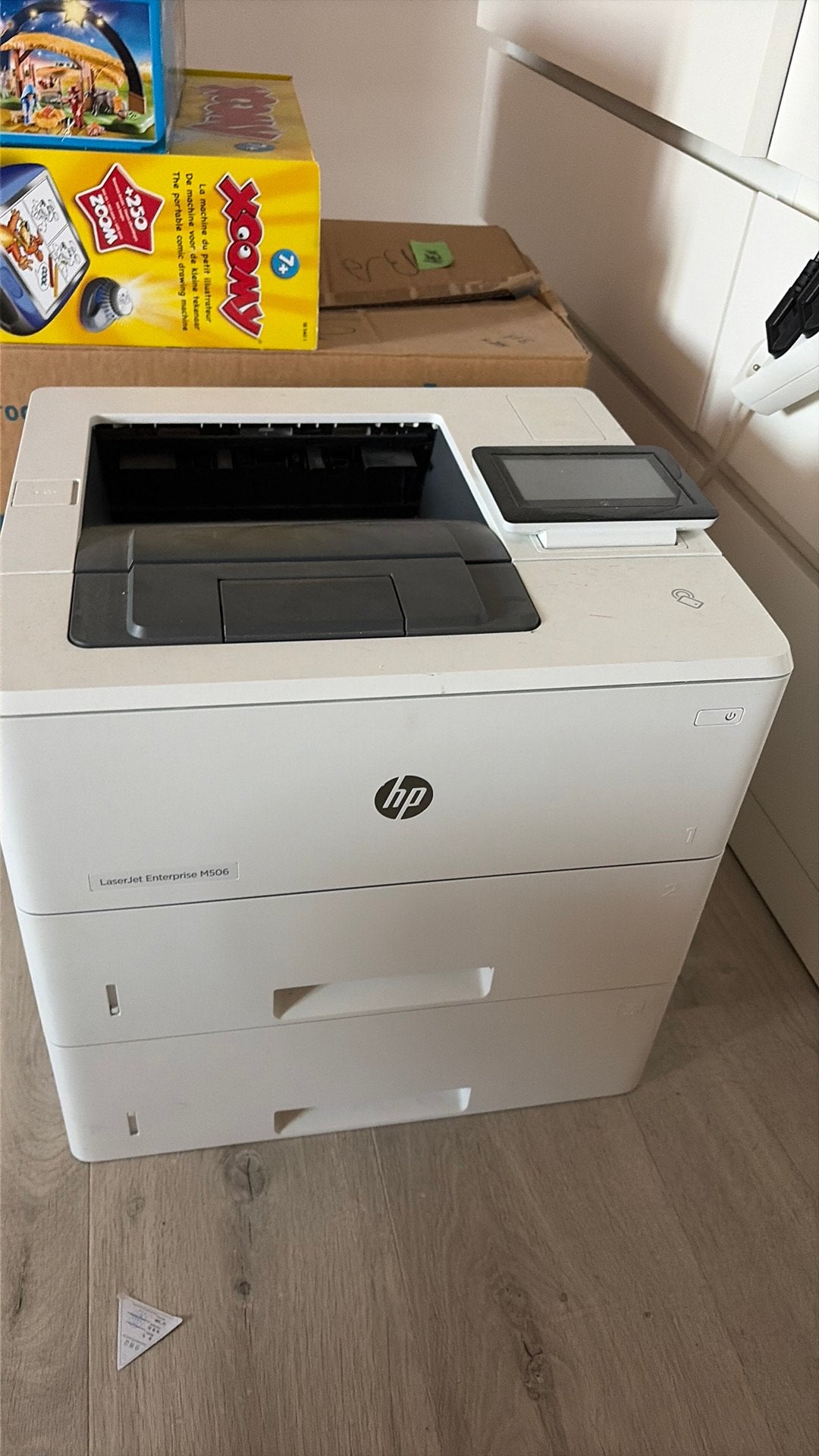 Laserjet Enterprise M506 extra lade, Computers en Software, Printers, Ophalen, Zwart-en-wit printen, Gebruikt, Printer