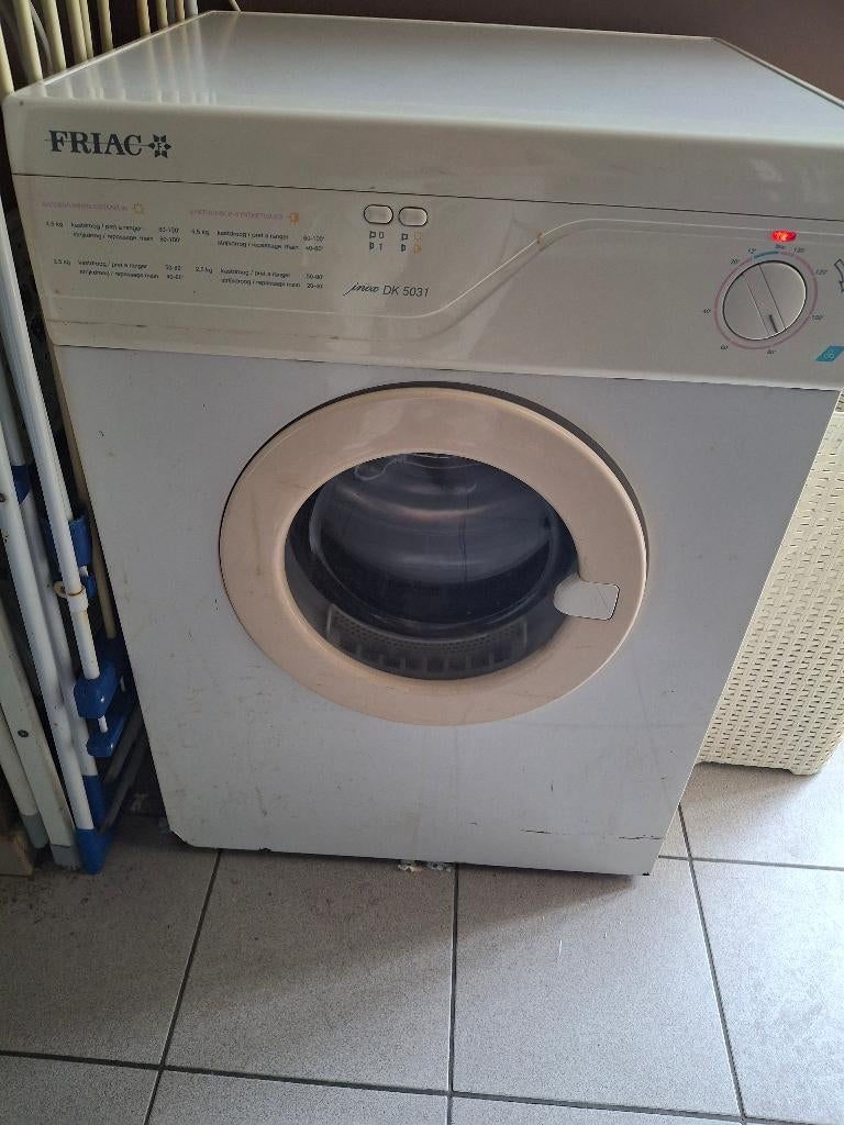 Droogkast, 6 à 8 kg, Évacuation d'air, Enlèvement, Utilisé