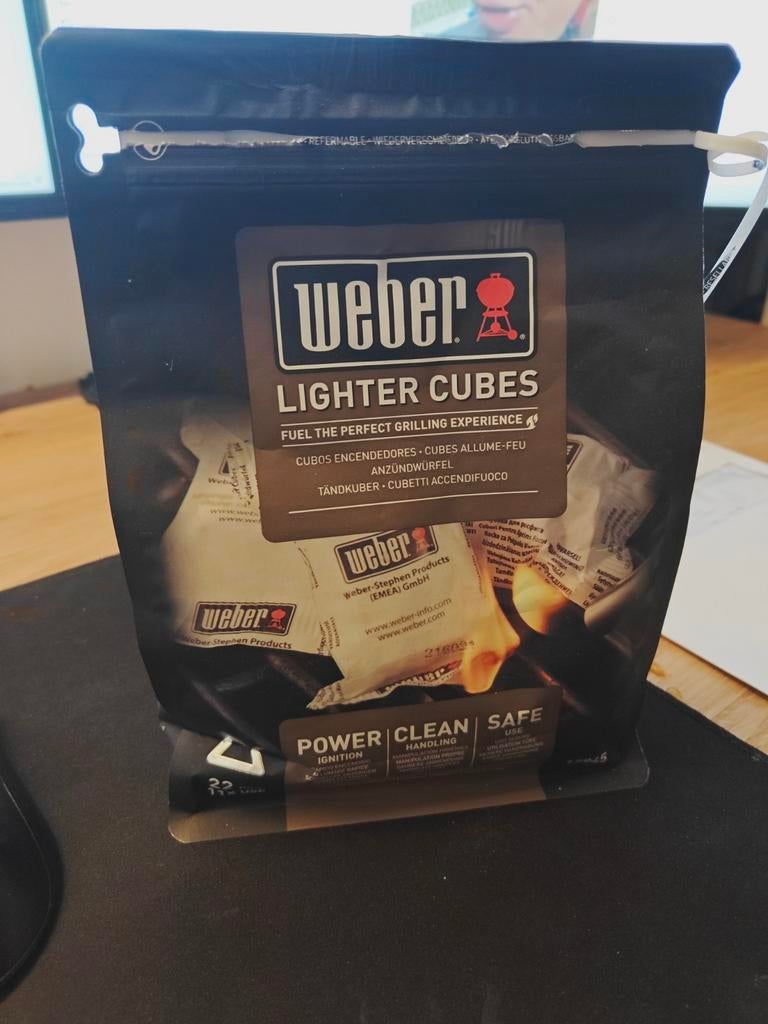 Weber lighter cubes, Tuin en Terras, Ophalen