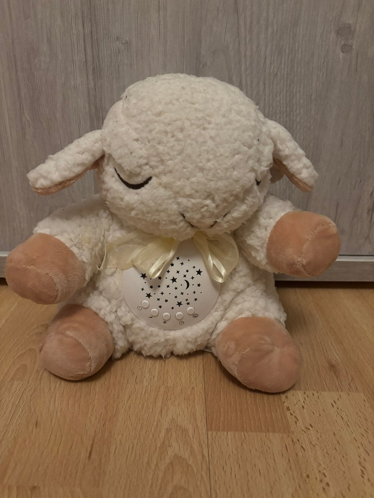Knuffel schaap white noise, Kinderen en Baby's, Ophalen of Verzenden, Zo goed als nieuw