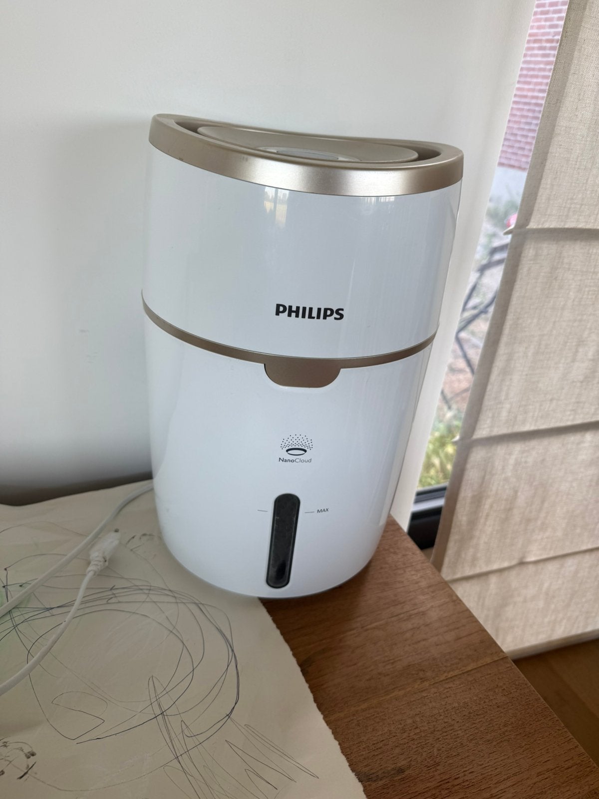 Luchtbevochtiger Philips nano cloud, Electroménager, Équipement de traitement de l'air, Enlèvement, Comme neuf, Humidificateur