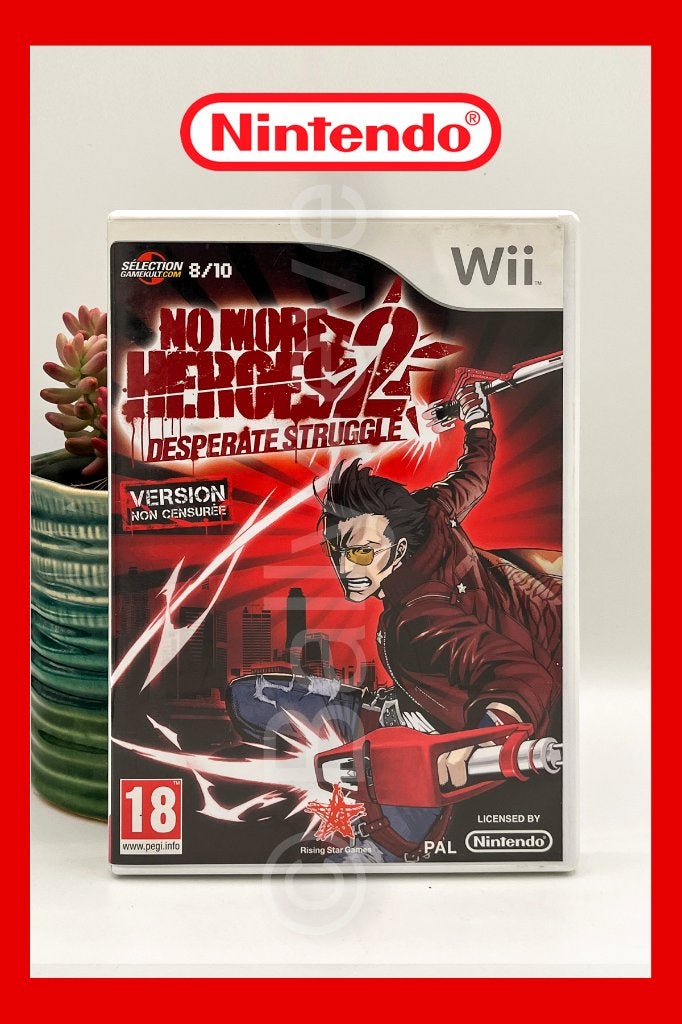No More Heroes 2 Desperate Struggle – Nintendo Wii - PAL FR, Consoles de jeu & Jeux vidéo, Enlèvement ou Envoi, 1 joueur, À partir de 18 ans