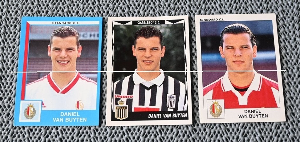 Panini / Football 99 , 00, 01 Daniel Van Buyten Standard, Verzenden, Nieuw, Poster, Plaatje of Sticker