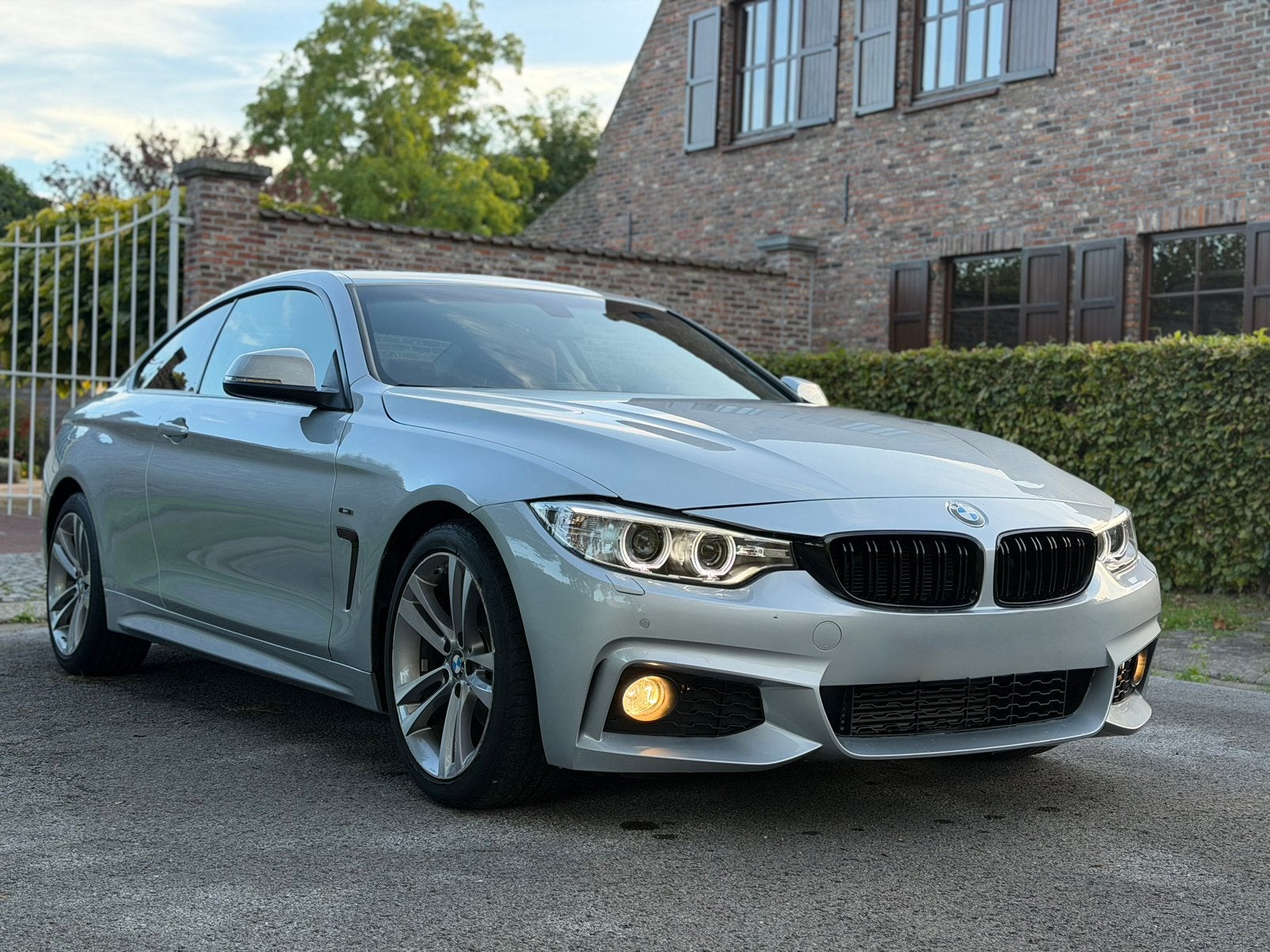 Bmw 420i 034.000km 2015 euro6b manuel pack M, Autos, Argent ou Gris, Achat, Euro 6, Entreprise