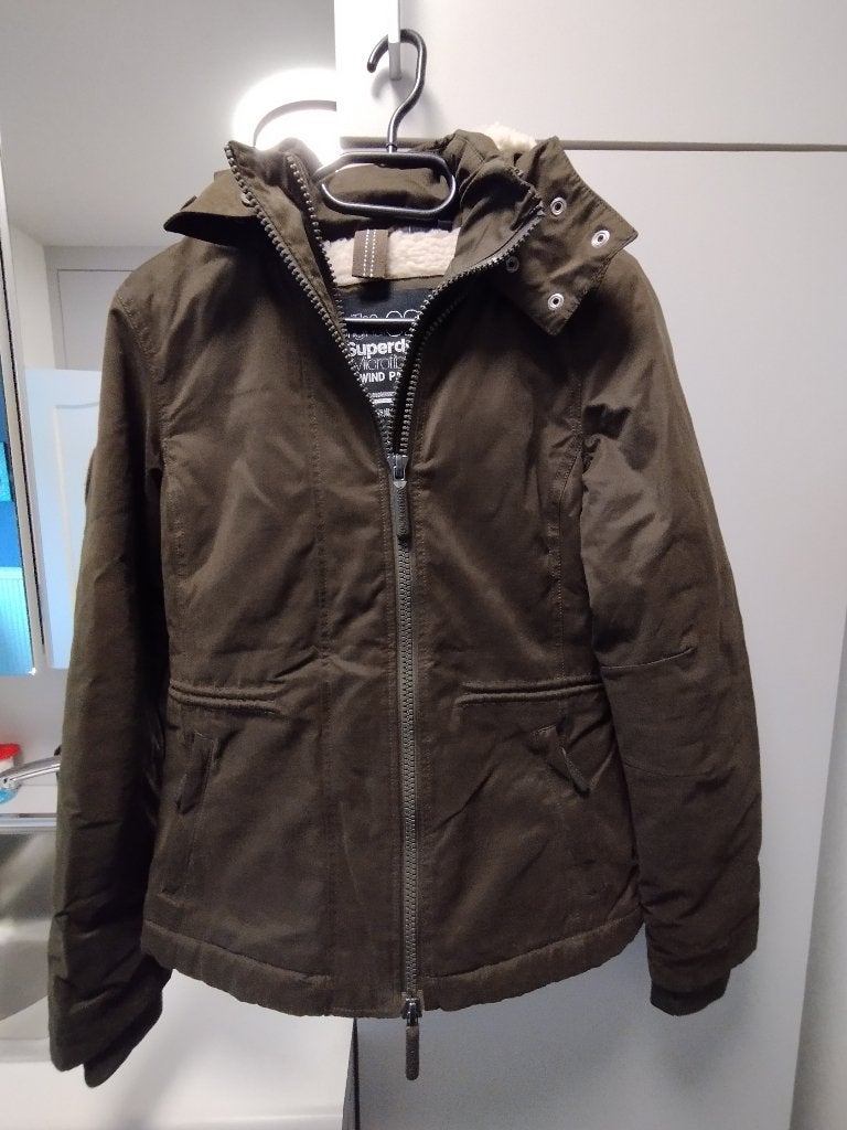 Jassen, Ophalen, Superdry, Zo goed als nieuw, Maat 36 (S)