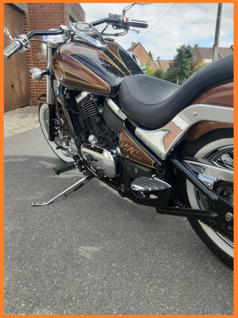 Kawasaki VN 800 custom uit 1995, Motoren, Particulier, 800 cc, Chopper, Motorrijbewijs A