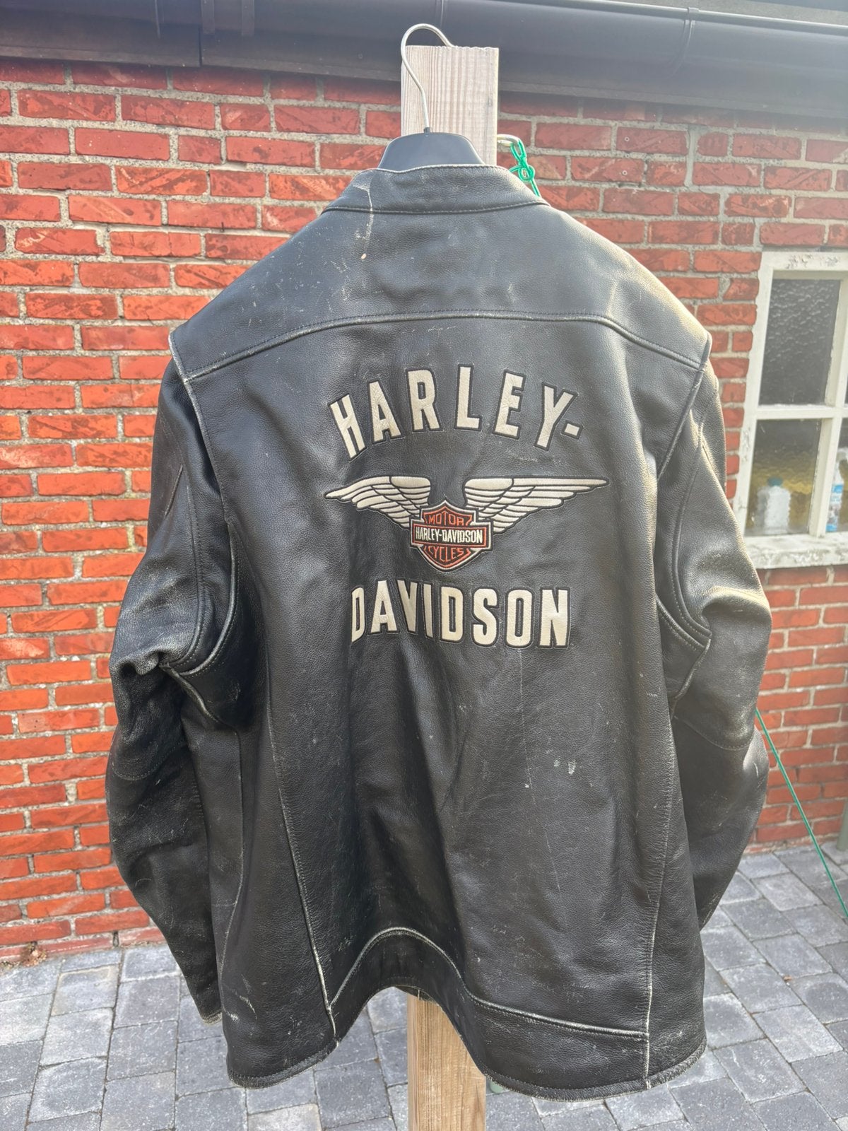 Harley jas, Motoren, Ophalen of Verzenden, Tweedehands, Heren, Jas | leer