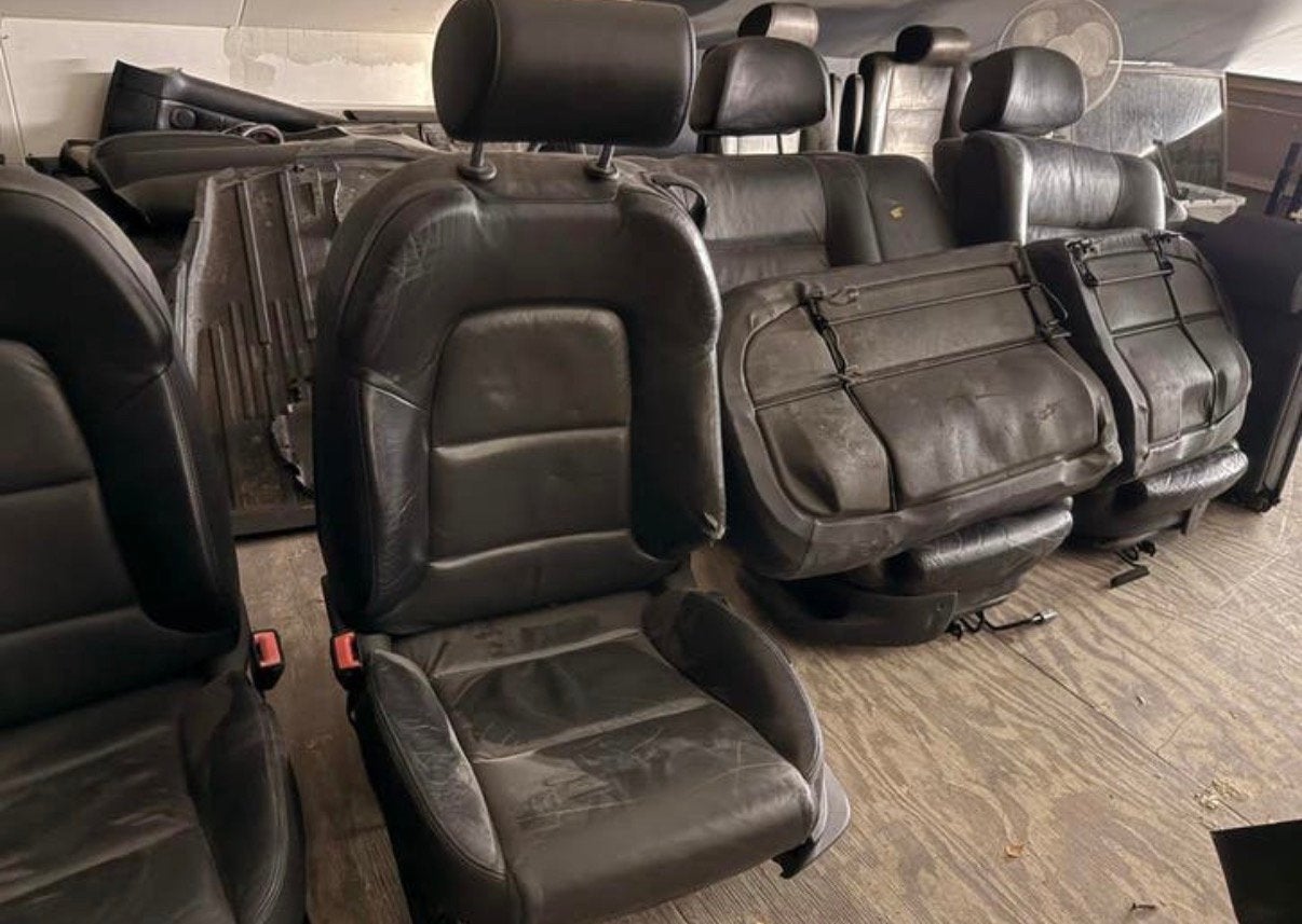 Audi A3 8P lederen / leer stoelen 3 deurs, Auto-onderdelen, Ophalen, Audi
