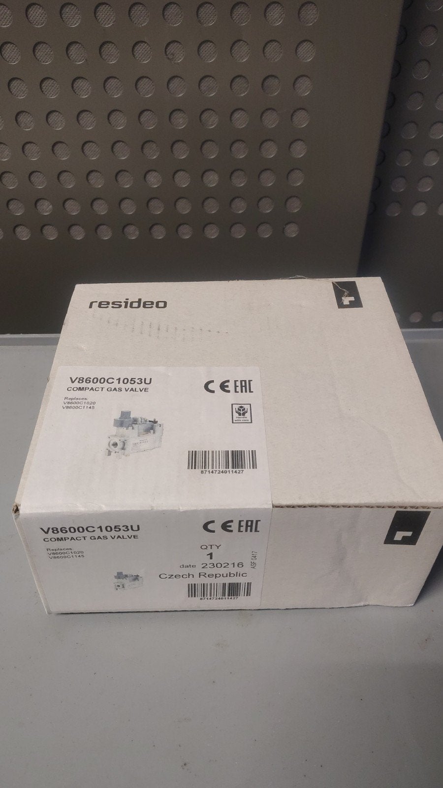 Bloc à gaz Honeywell Resideo V8600C1053U - Neuf dans sa boît, Neuf, Info@honeywell.eu, Protection de température de retour (RTS)