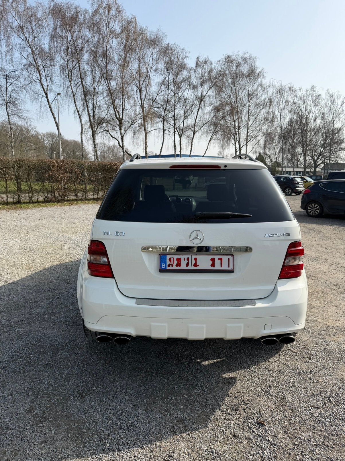 Mercedes Ml63 V8 510 pk, Auto's, Mercedes-Benz, Automaat, Dealer onderhouden, Wit, Vierwielaandrijving