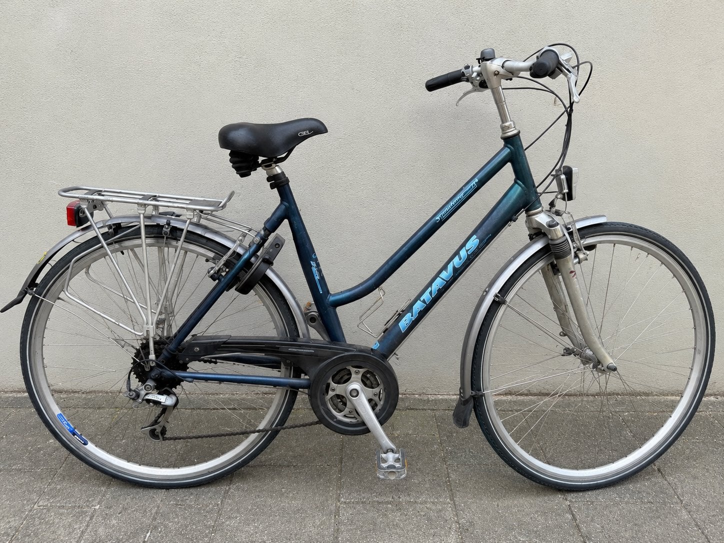 Batavus stadsfiets volwassen, Gebruikt, Versnellingen, Batavus, Ophalen of Verzenden