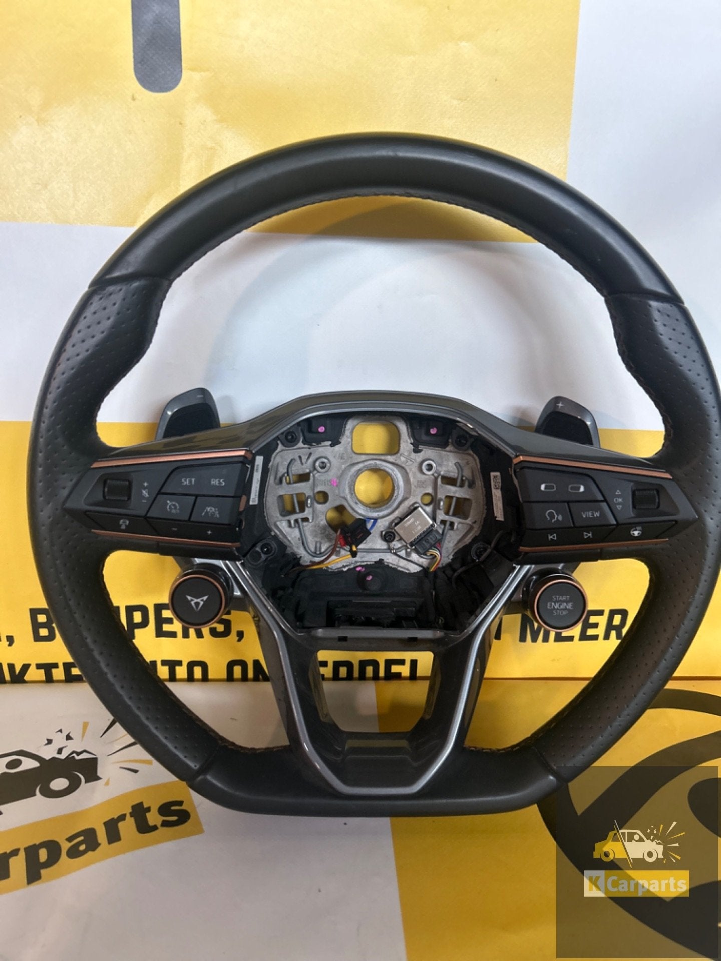 Stuurwiel Seat Leon Cupra origineel 5FA419091FKXEY, Auto-onderdelen, Besturing, Gebruikt, Autovia A-2, Km 585 585
08760  Martorell, ES