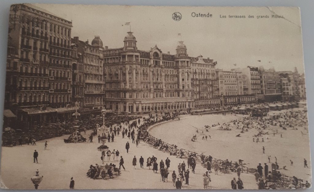 Carte postale ancienne OSTENDE 1930 run Ref.E28, Enlèvement ou Envoi, 1920 à 1940, Affranchie, Flandre Occidentale