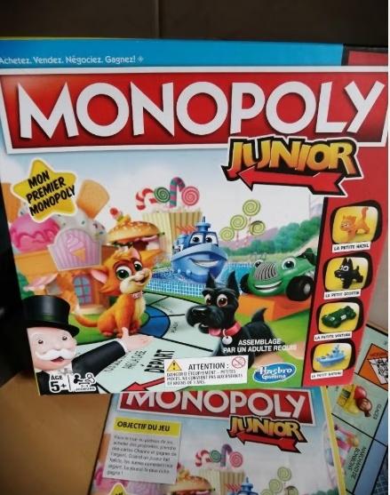 Hasbro MONOPOLY JUNIOR à partir de 5 ans, Enlèvement ou Envoi
