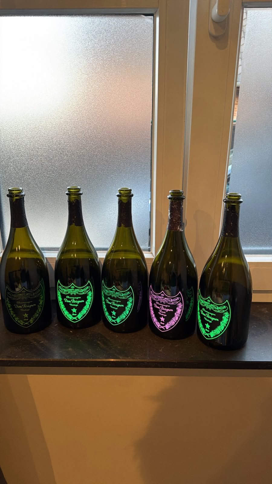 Lege dom perignon flessen, Verzamelen, Ophalen, Zo goed als nieuw