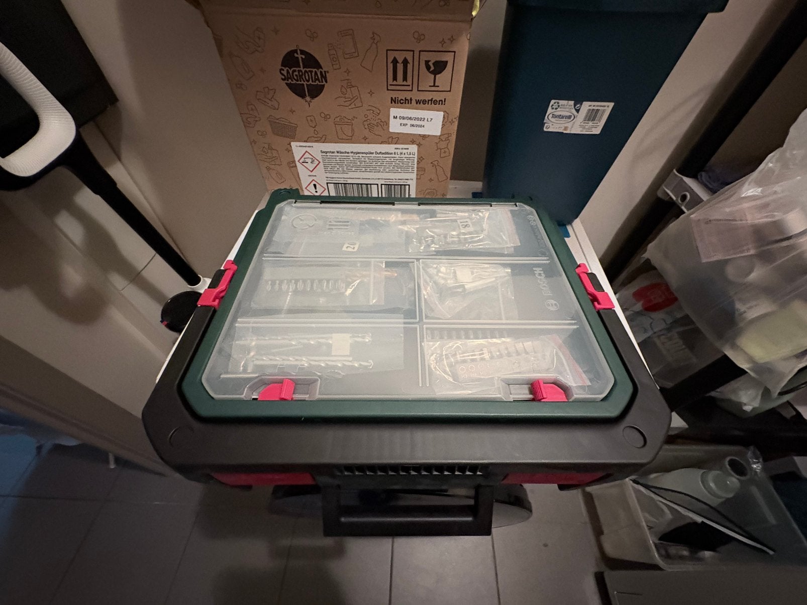Bosch UniversalImpact 18V klopboor + SystemBox + accessoires, Enlèvement, Neuf, Bosch