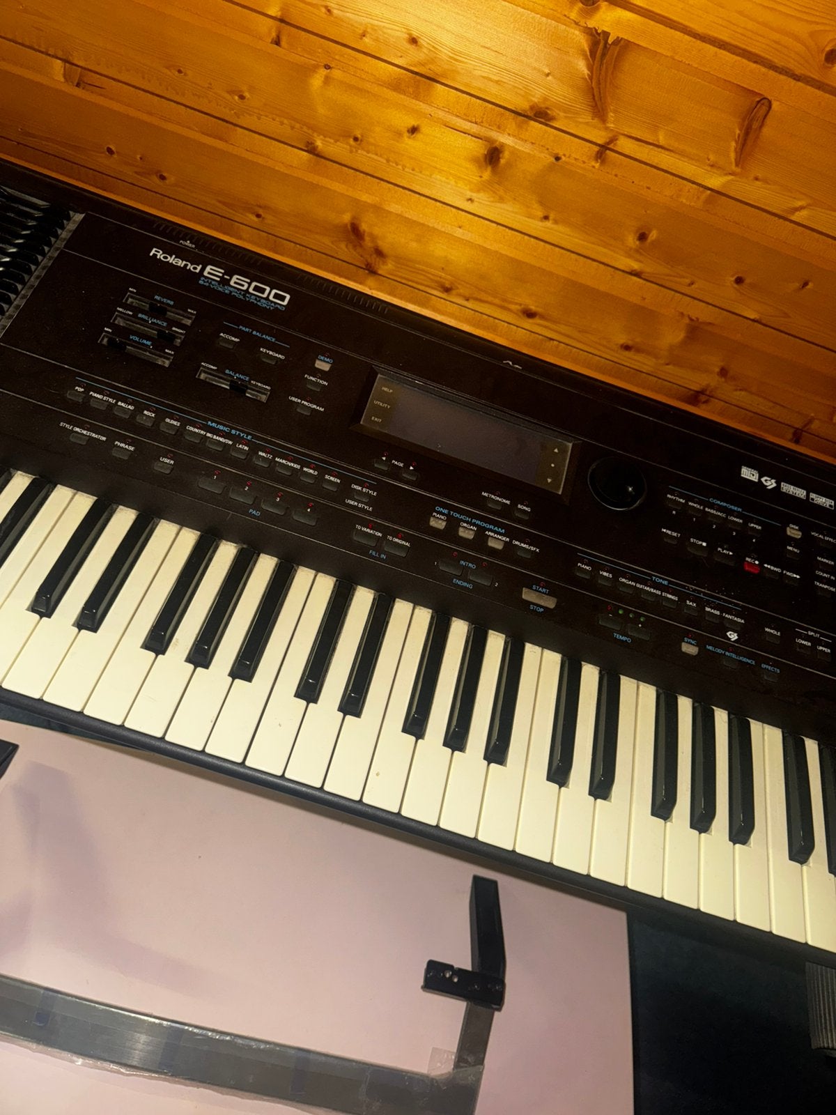 Roland E-600, Ophalen, Zo goed als nieuw, Roland