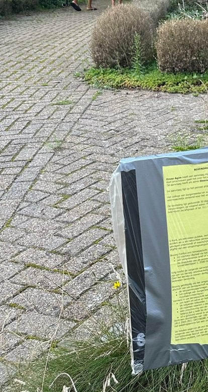 Betonnen klinkers ongeveer 80m2, Ophalen, Gebruikt
