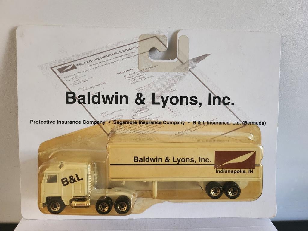 Matchbox Convoy Kenworth Truck (1996) Baldwin & Lyons - Rare, Ophalen of Verzenden, Matchbox