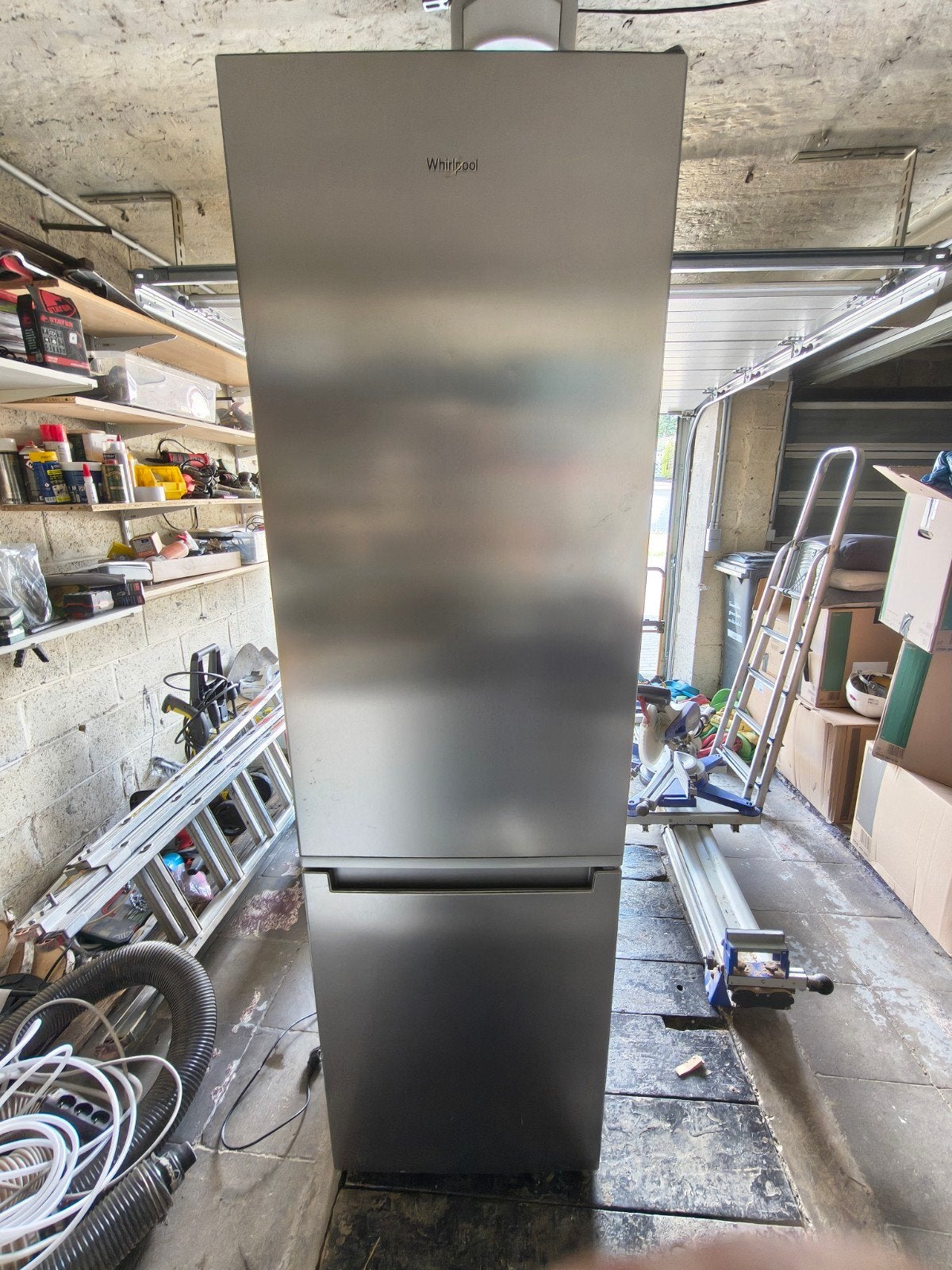 frigo combiné Whirlpool, Enlèvement