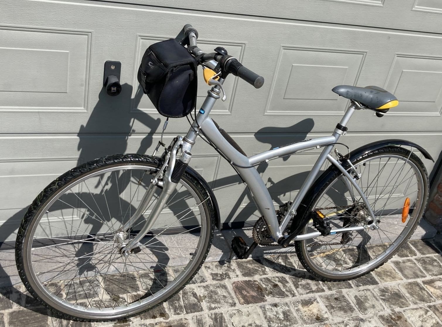B'Twin Original 5 hybridefiets -28 inch - unisex model, Autres marques, Vitesses, Frein sur jante, 49 à 53 cm