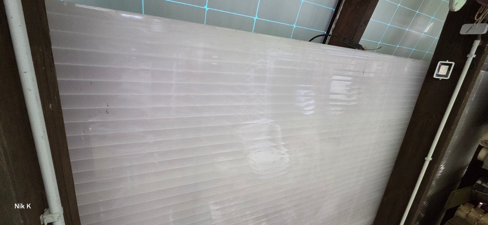 Polycarbonaat, veranda platten 32mm dik, Ophalen, Gebruikt, Overige materialen, 20 tot 50 mm