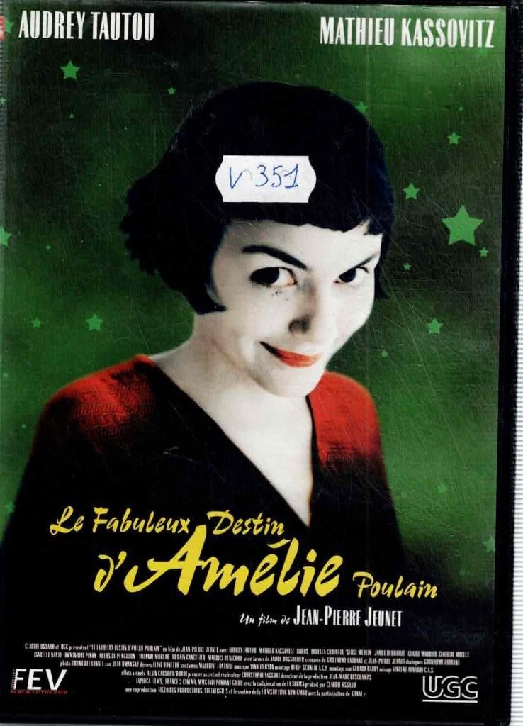 dvd  /  Le fabuleux destin d'Amélie Poulain, Enlèvement ou Envoi, Comme neuf
