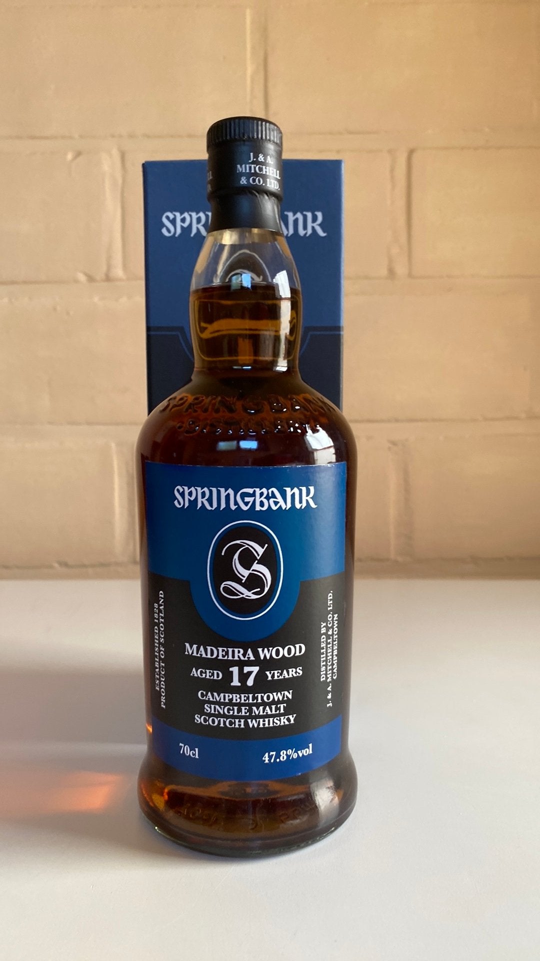Springbank 17-year-old whisky, Collections, Vins, Enlèvement, Neuf