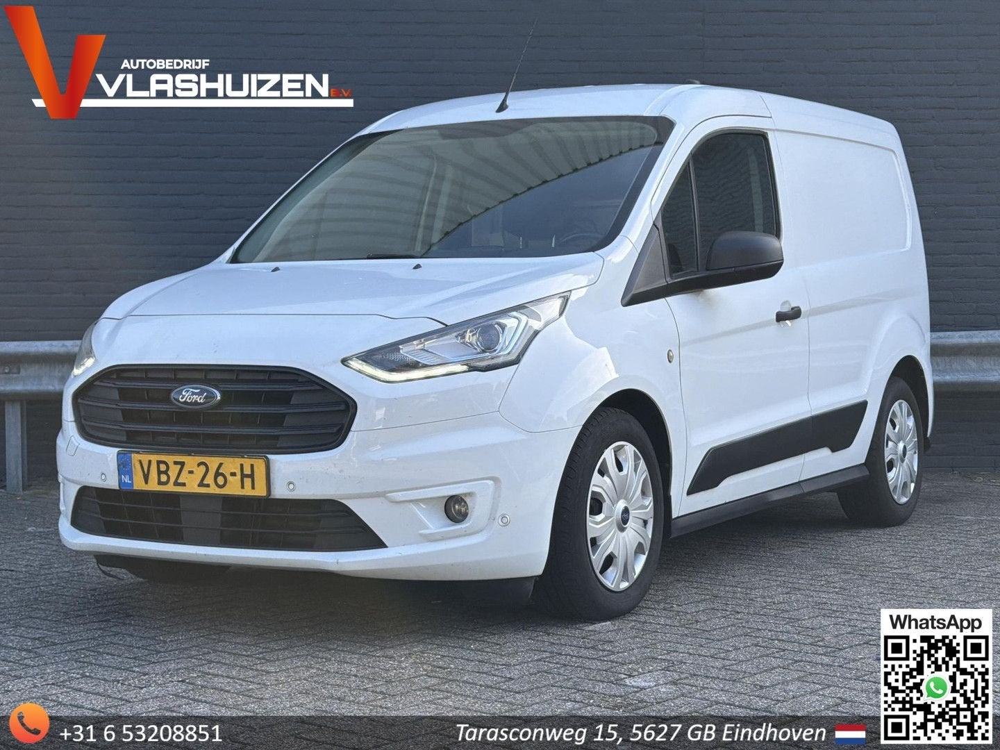 Ford Transit Connect 1.5 EcoBlue L1 Trend Automaat | € 6.450, Automaat, Electronic Stability Program (ESP), Wit, Bedrijf