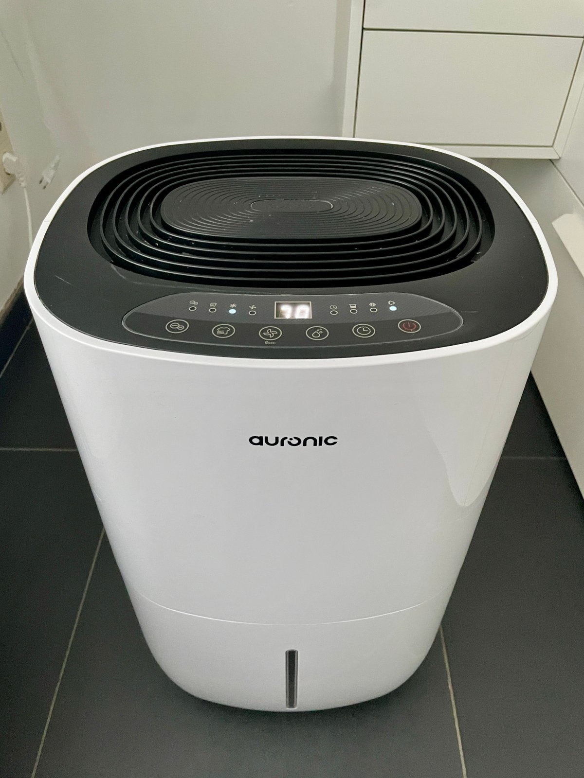 Auronic Pro Plus 25L luchtontvochtiger + luchtreiniger, Elektronische apparatuur, Ophalen, Zo goed als nieuw, Luchtontvochter
