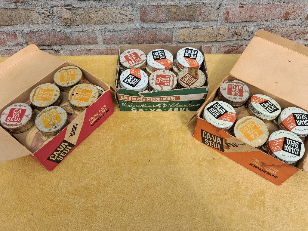 3 volle dozen ca va seul...24 blikjes per doos.., Verzamelen, Merken en Reclamevoorwerpen, Ophalen of Verzenden, Gebruikt, Gebruiksvoorwerp