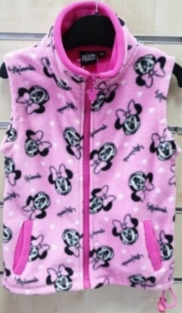 Minnie Mouse fleece Bodywarmer/Vest - Maat 116 - Disney, Enfants & Bébés, Vêtements enfant | Taille 116, Enlèvement ou Envoi, Pull ou Veste