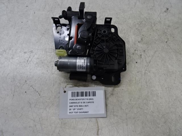 TOIT OUVRANT MOTEUR Porsche 718 Boxster (982) (9P1871565), Utilisé, Porsche