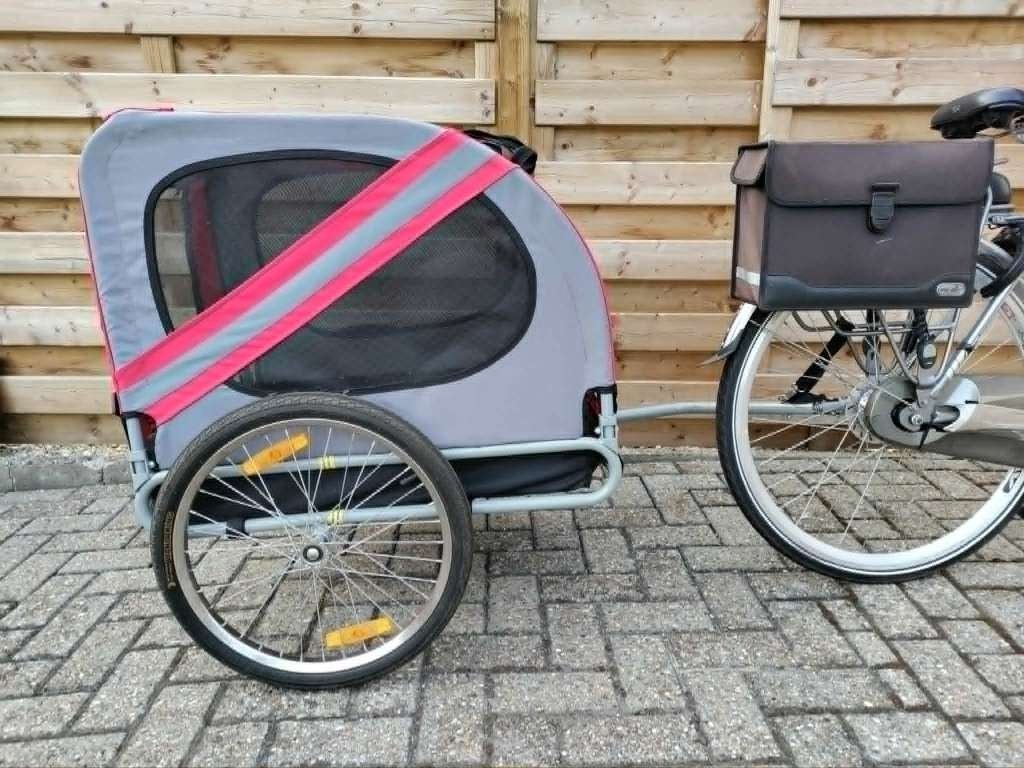 Hondenfietskar, Dieren en Toebehoren, Honden-accessoires, Ophalen, Gebruikt
