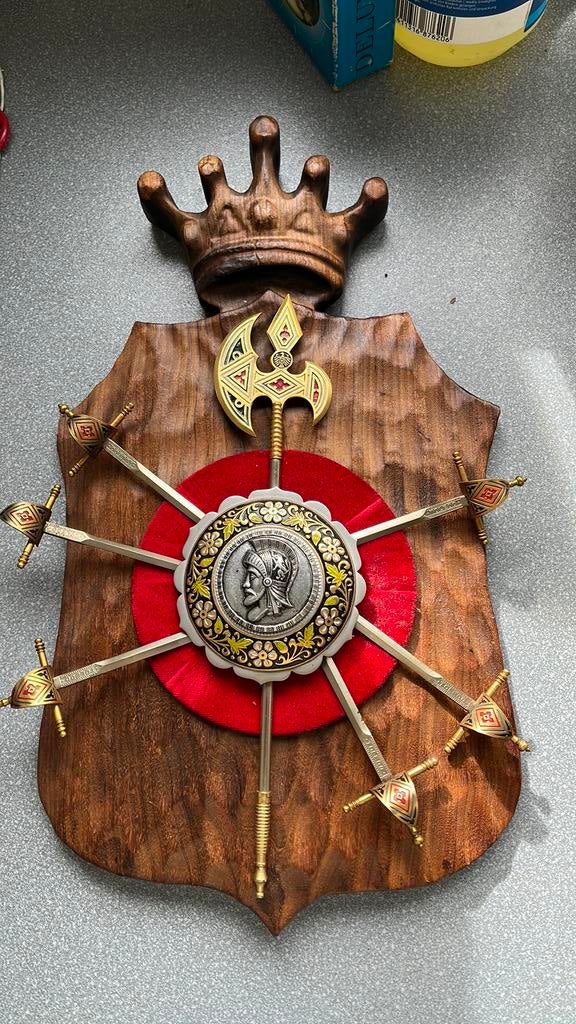 Wapenschild Toledo, Antiek en Kunst, Curiosa en Brocante, Ophalen