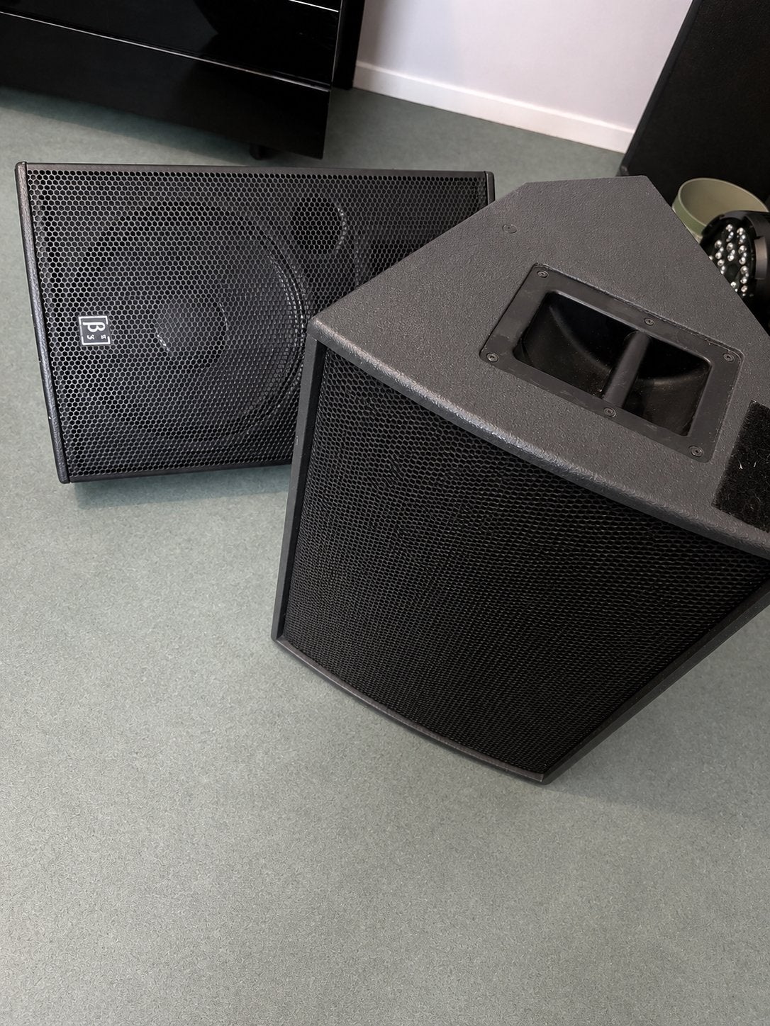 2 paar passieve speakers (speacon aansluiting), Ophalen, Gebruikt