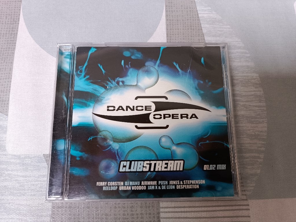 Dance Opera Clubstream 01.02 Mix - CD - Trance Dance Retro, Cd's en Dvd's, Ophalen of Verzenden, Gebruikt, Techno of Trance