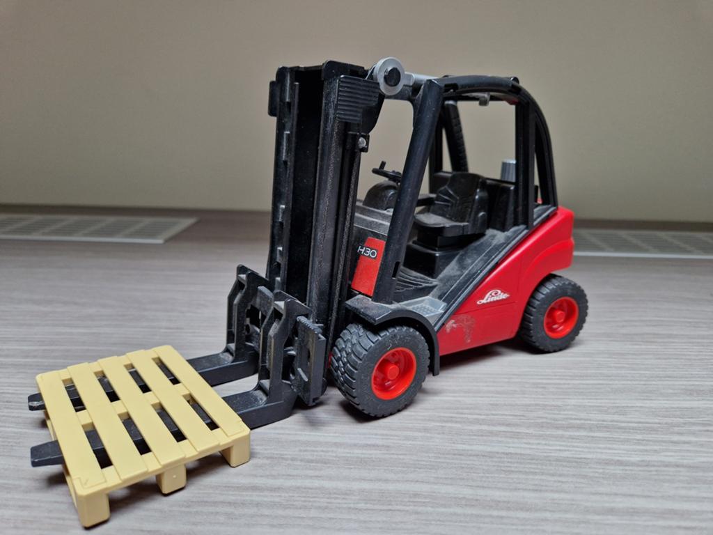 Heftruck, Ophalen