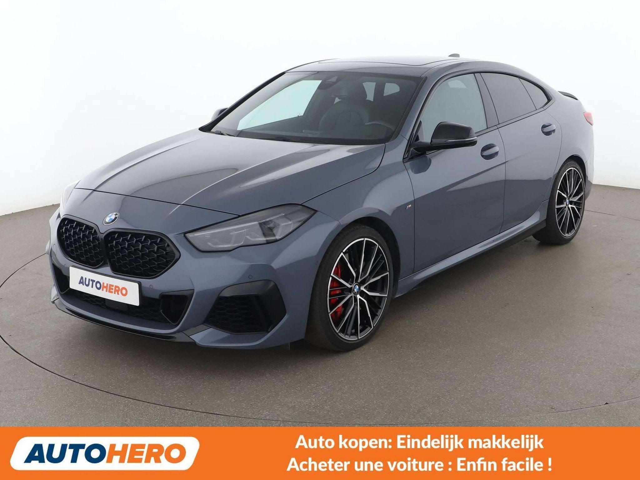 BMW 235 M235i Gran Coupe xDrive (bj 2021, automaat), Auto's, Automaat, Gebruikt, Overige brandstoffen, Leder
