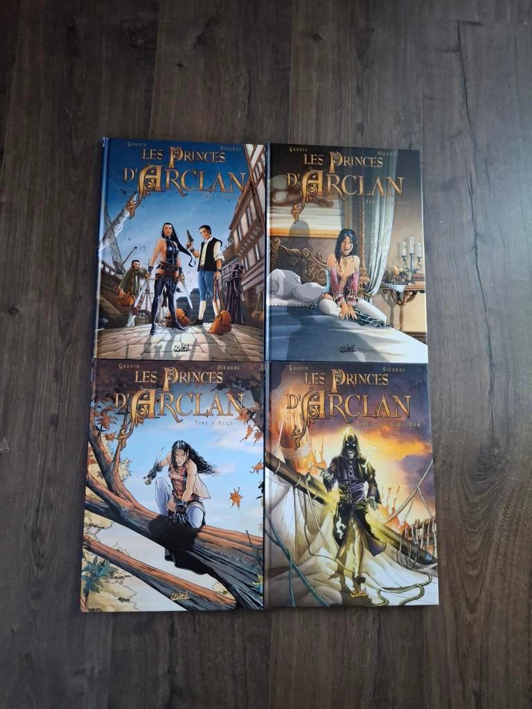Bd les Princes d'Arclan t1 a t4 en eo, Livres, BD, Enlèvement