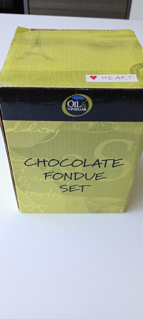 chocolade fondue Oil and Vinegar - nieuw, Elektronische apparatuur, Ophalen of Verzenden, Nieuw, Fondueset