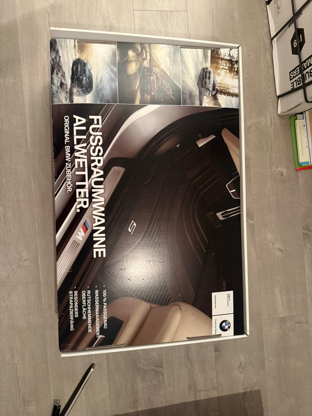 All weather rubber matten BMW5, Ophalen, Gebruikt