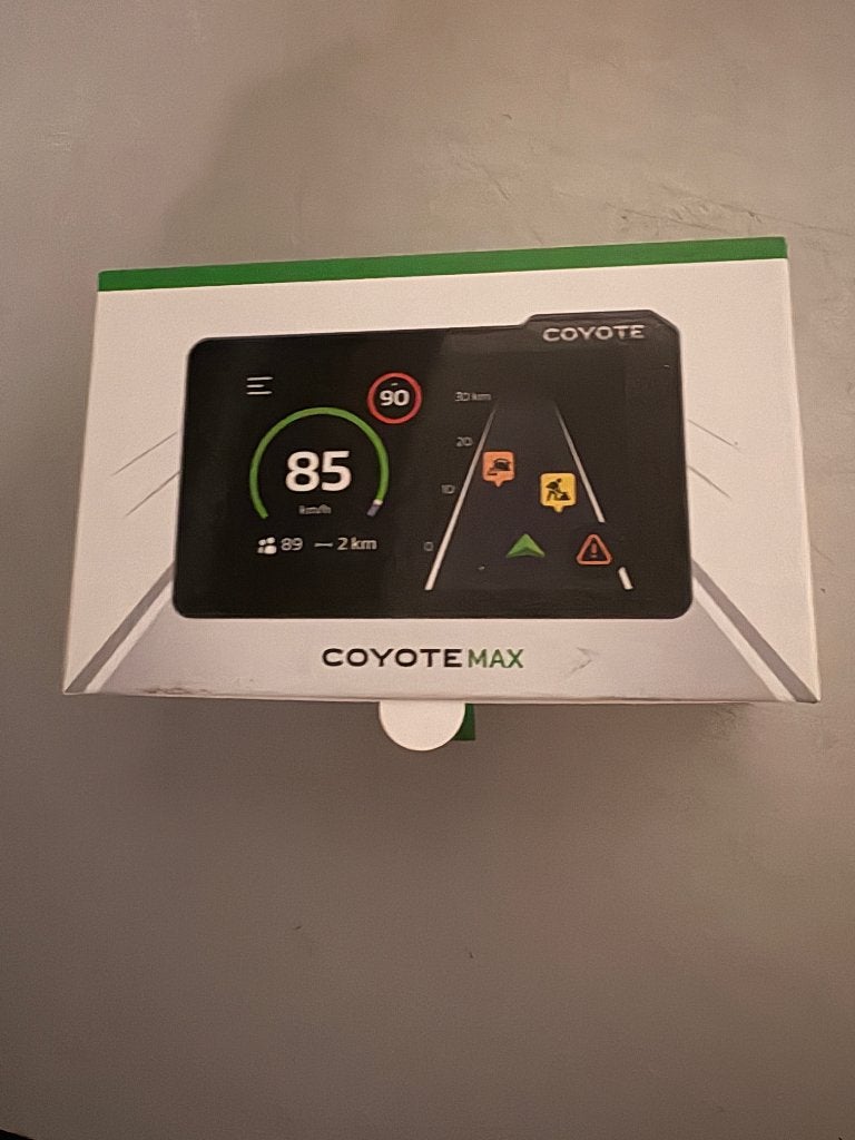 Coyote max als nieuw, Autos : Divers, Navigation de voiture, Enlèvement ou Envoi, Comme neuf